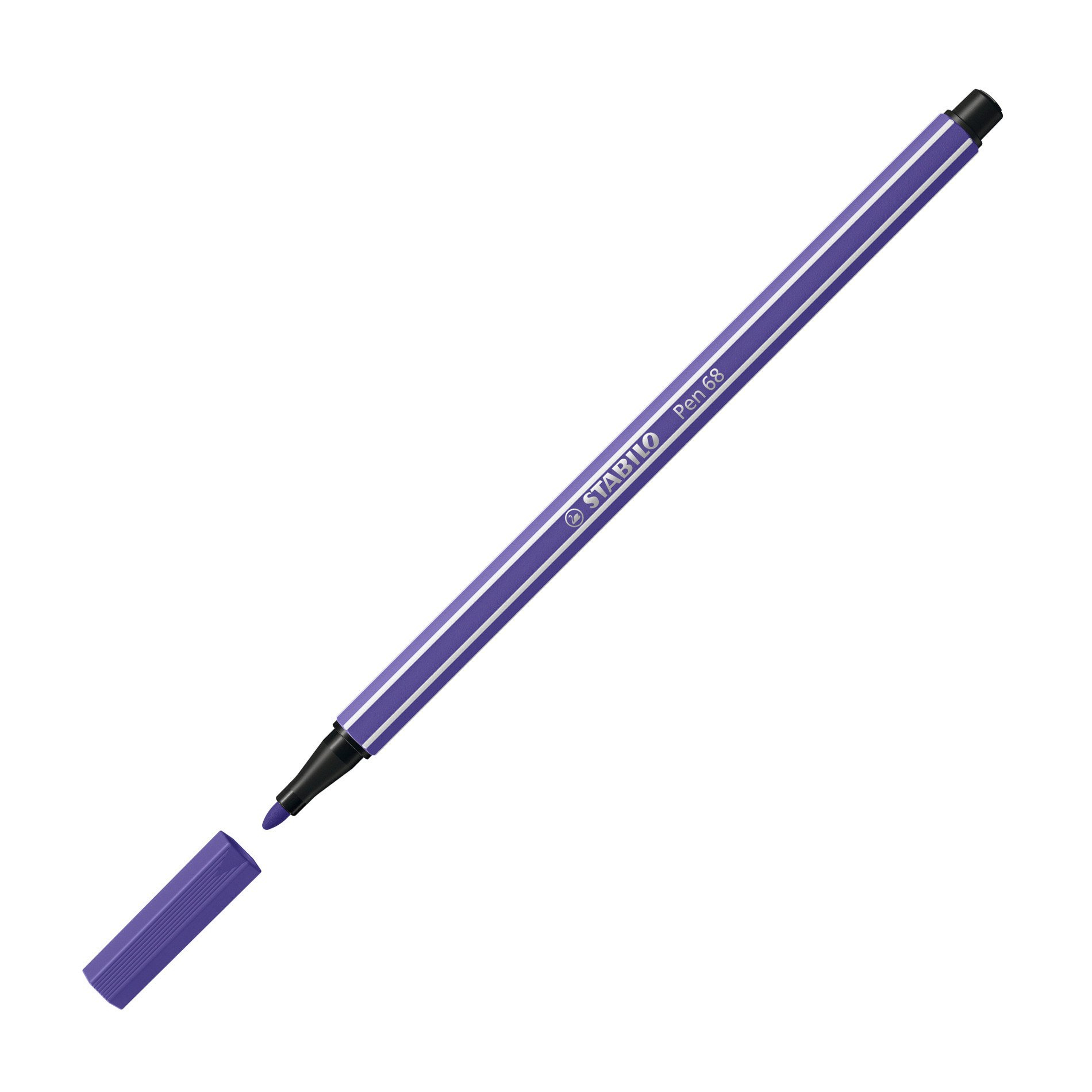 STABILO Pen 68 - Filzstift - Violett - wasserbasierte