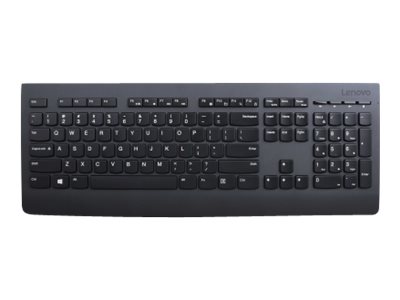 Lenovo 4X30H56849 teclado RF inalmbrico Dans Negro