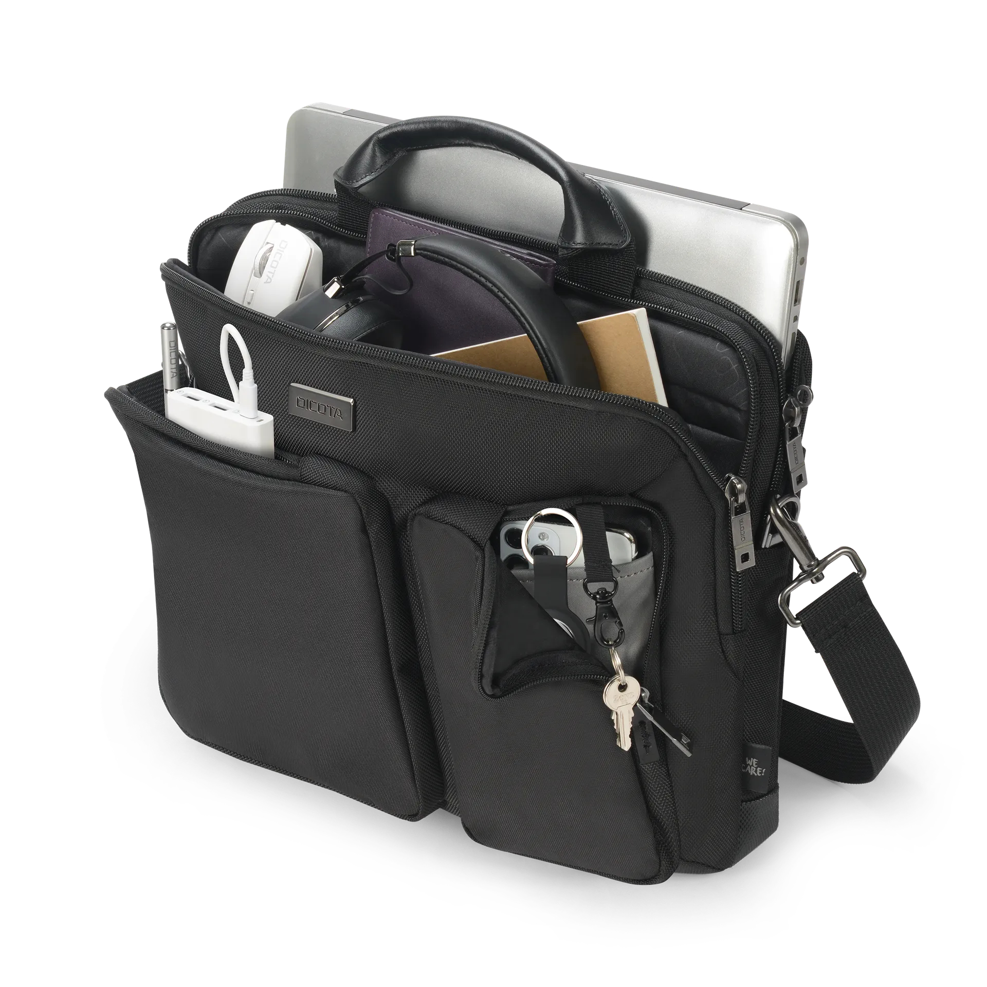DICOTA D3250601 maletines para port�til 35,6 cm (14) Malet�n Negro