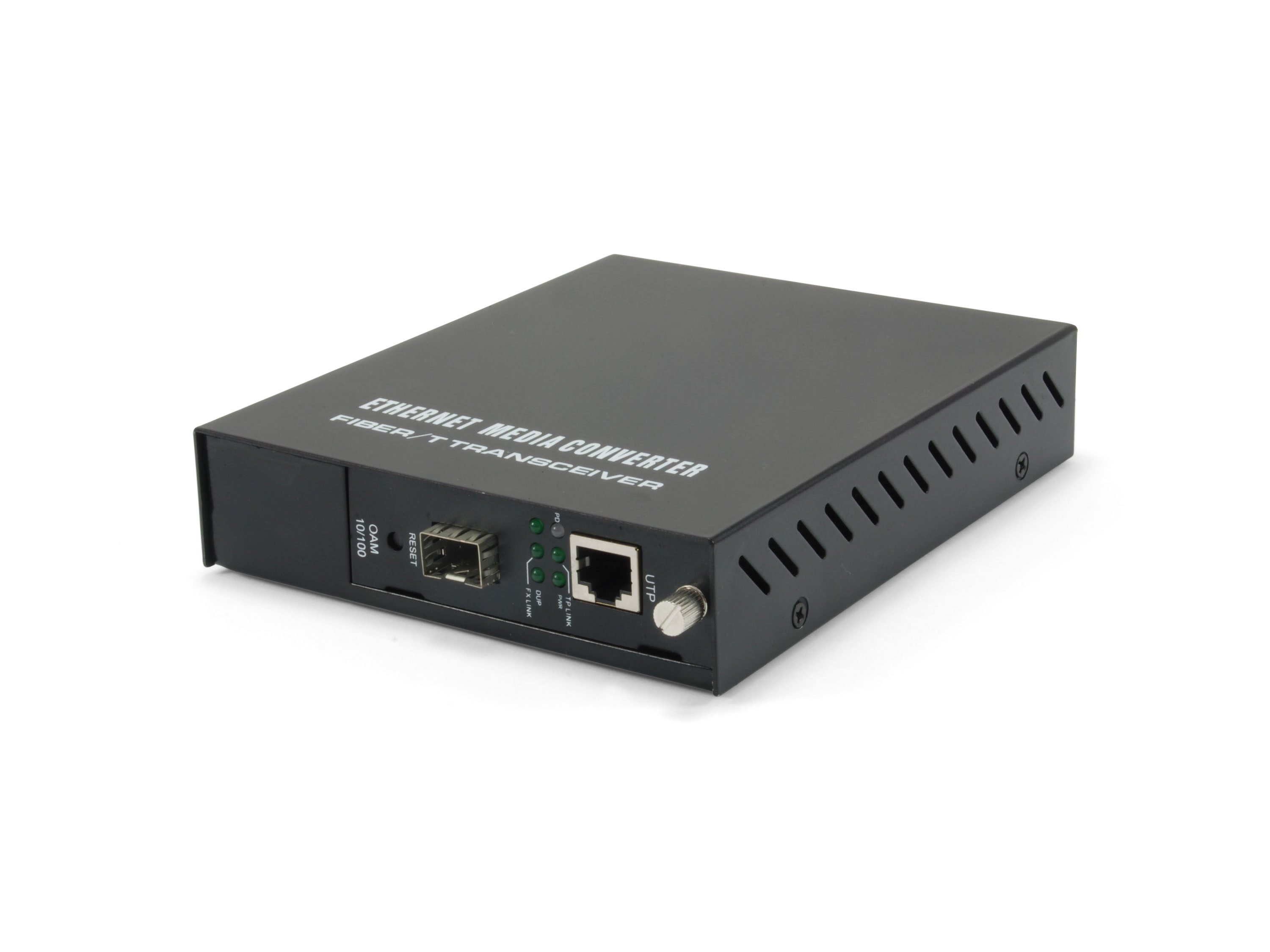 LevelOne FVM-1000 - Medienkonverter - 100Mb LAN - 10Base-T, 100Base-FX, 100Base-TX - RJ-45 / SFP (mini-GBIC)