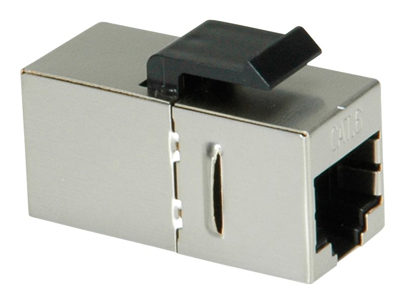 Value RJ-45 Keystone Modular Coupler, Cat.6, shielded