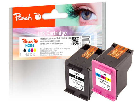 Peach PI300-802 cartuccia dinchiostro Nero, Ciano, Magenta, Giallo