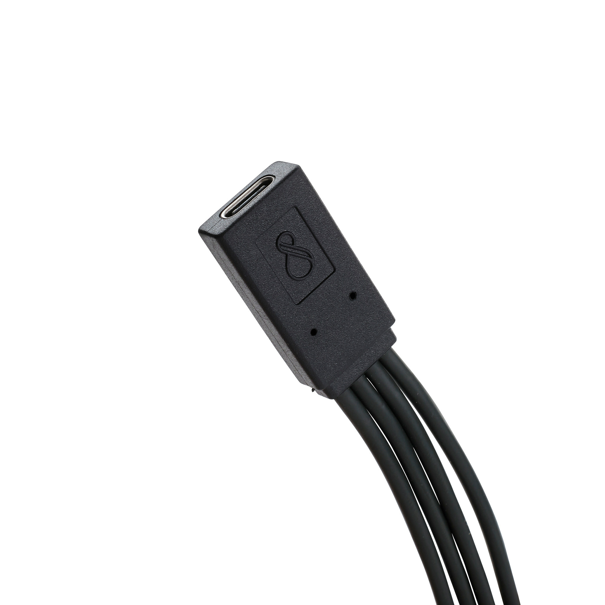 Ochno Switch outlet adapter - 4-ports for USB-C Socket with RGB button