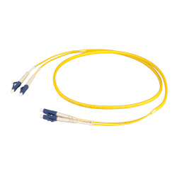 EFB Elektronik O0350FT.30 cable de fibra optica 30 m LC I-V(ZN) HH OS2 Amarillo