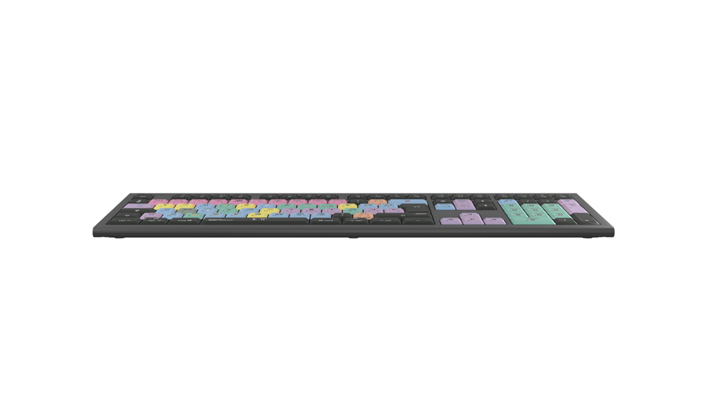 Logickeyboard LKB-FCPX10-A2M-FR clavier USB AZERTY Franais Noir