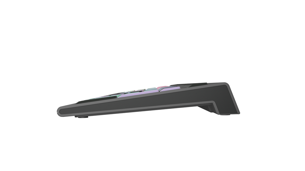 Logickeyboard LKB-FCPX10-A2M-FR clavier USB AZERTY Franais Noir