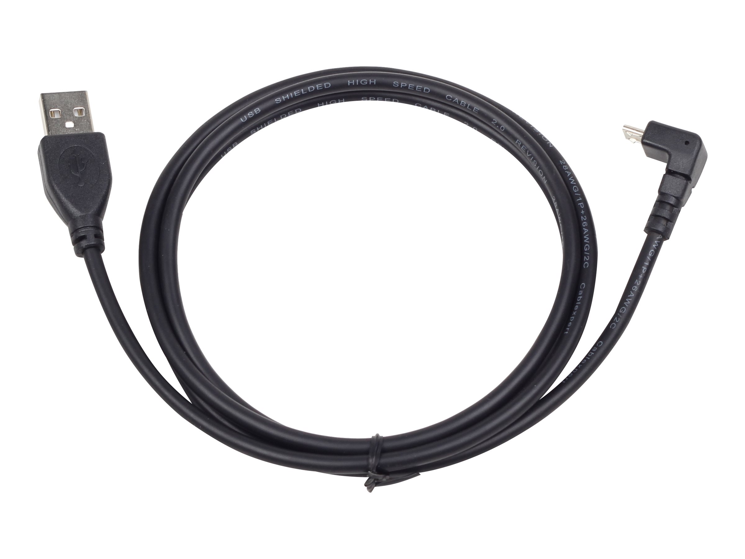 Gembird CCP-MUSB2-AMBM90-6 - USB-Kabel - Micro-USB Typ B (M)