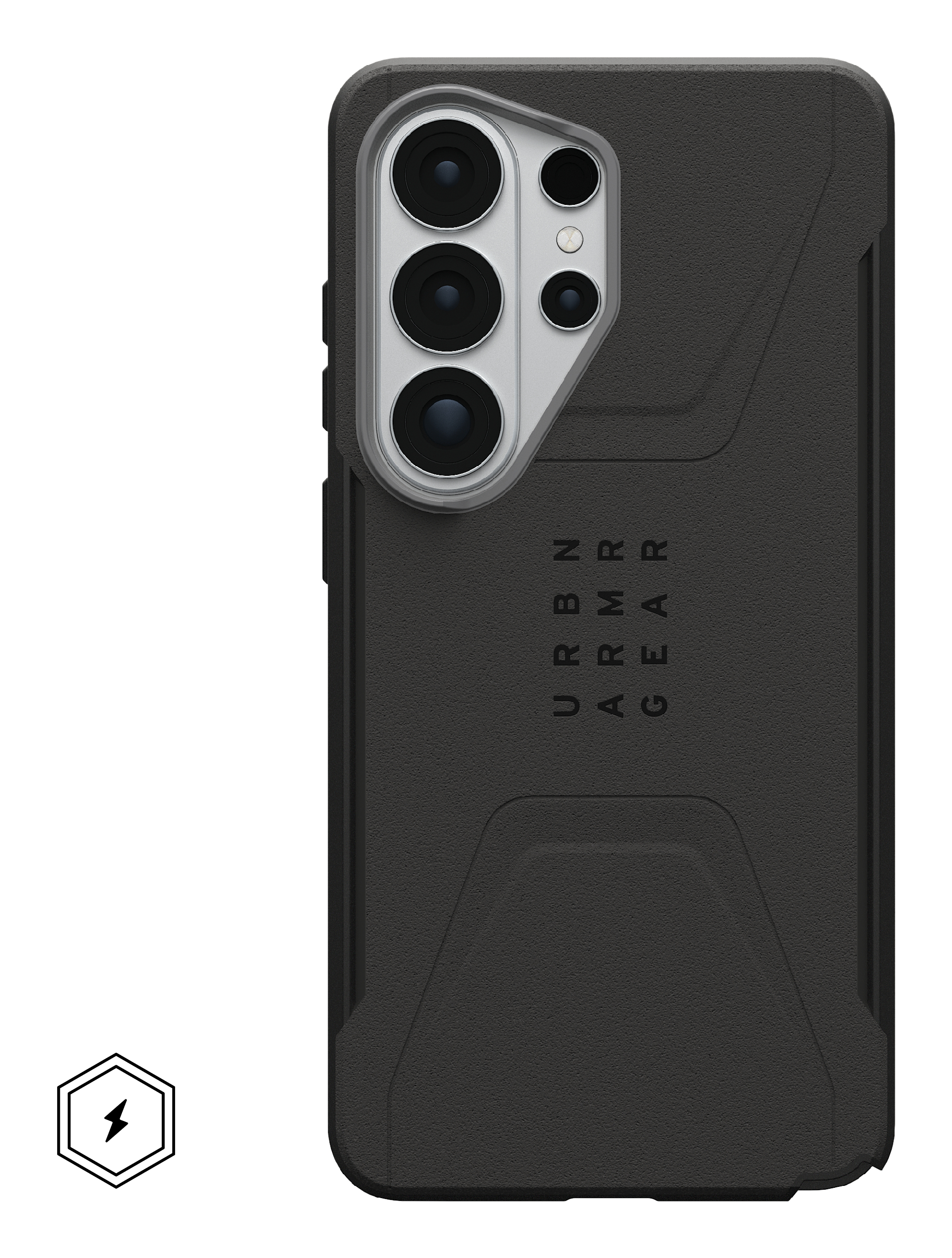 Urban Armor Gear Civilian custodia per cellulare 17,5 cm (6.9) Cover Nero