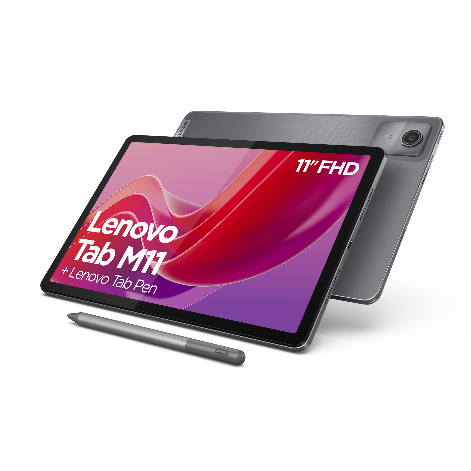 Lenovo Tab M11 Mediatek 128 Go 27,8 cm (10.9) 8 Go Wi-Fi 5 (802.11ac) Android 13 Gris