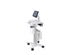 Ergotron StyleView Tablet Cart, SV10 Aluminio, Blanco Tableta Carro multimedia