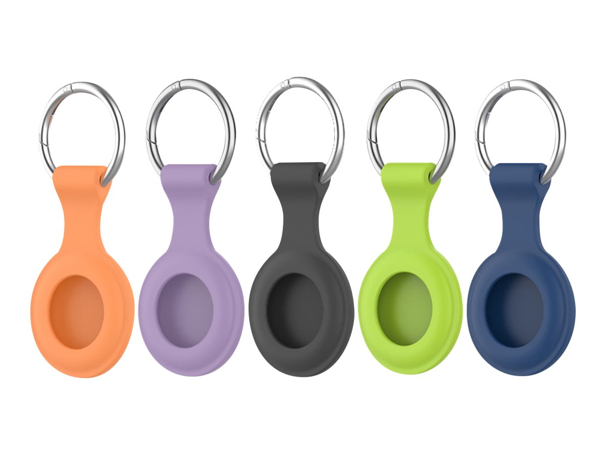 4smarts Set - Tasche fr Airtag - Metall, Silikon