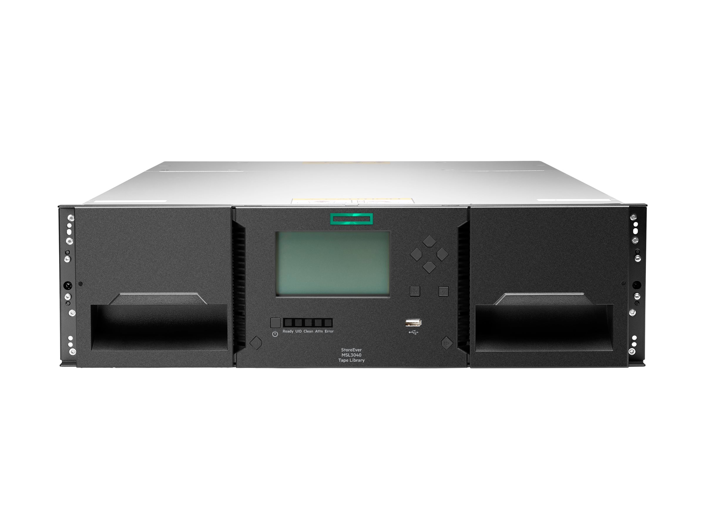 HPE Storage MSL3040 - Bandbibliothek - 720 TB / 1.8 PB - Steckpl�tze: 40 - LTO Ultrium (18 TB / 45 TB)