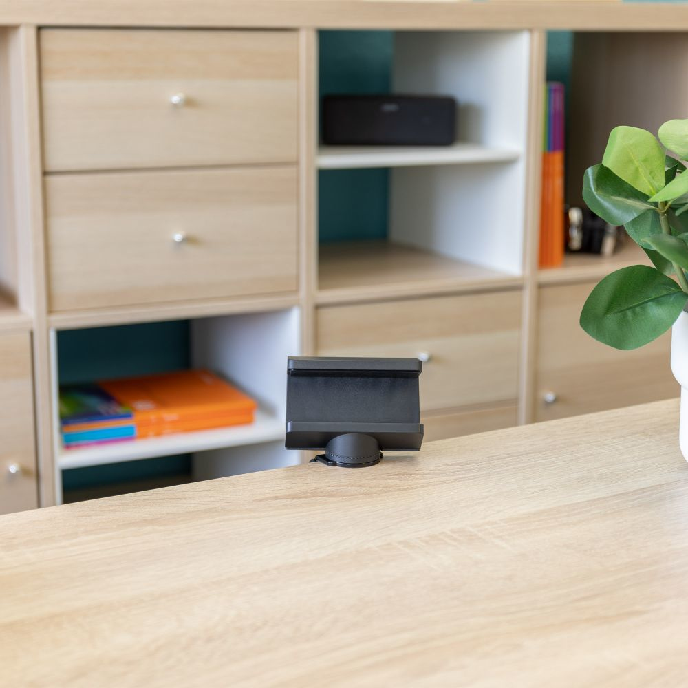 InLine Tischklemme fr Steckdosenleiste - Schwarz