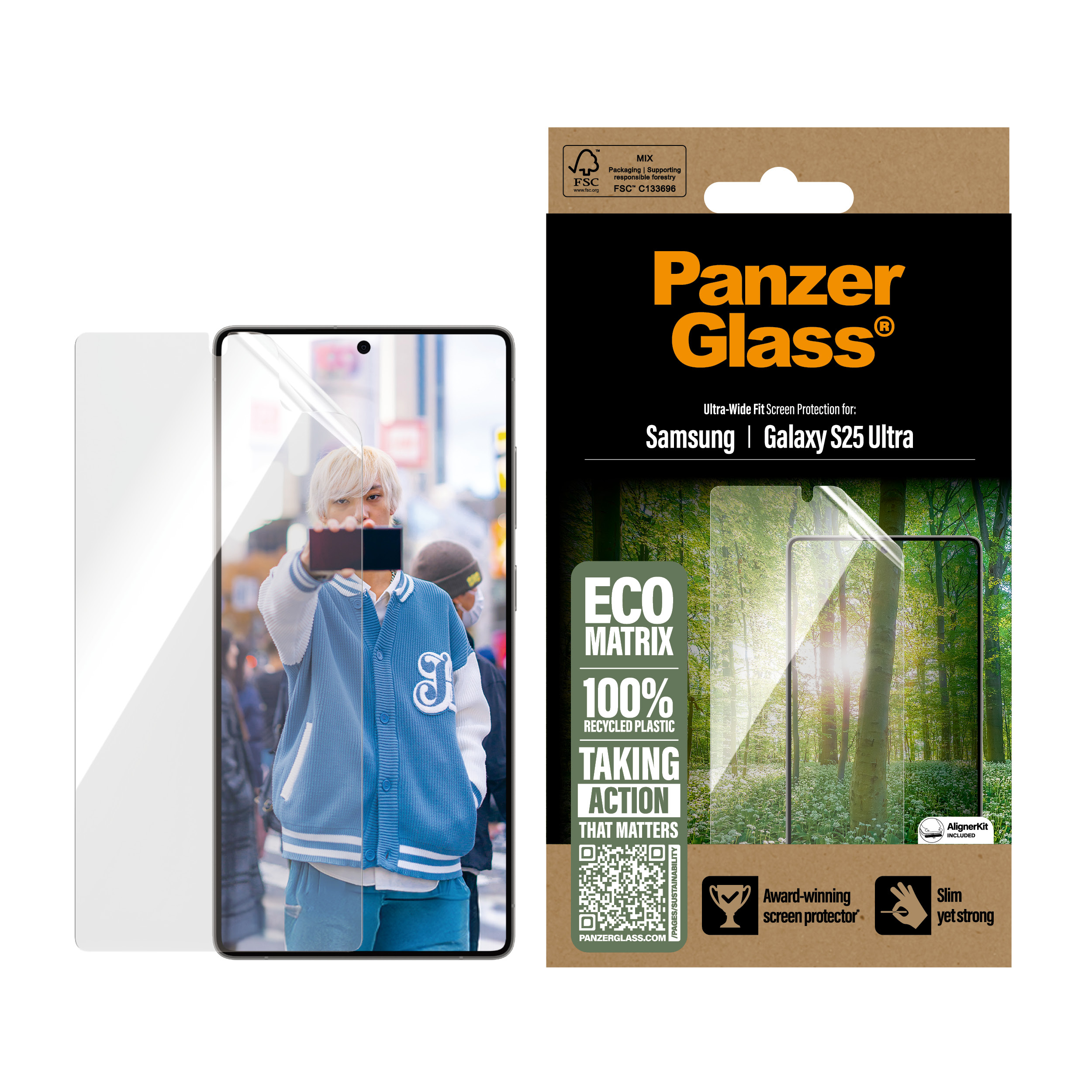 PanzerGlass ECO Matrix - Bildschirmschutz f�r Handy