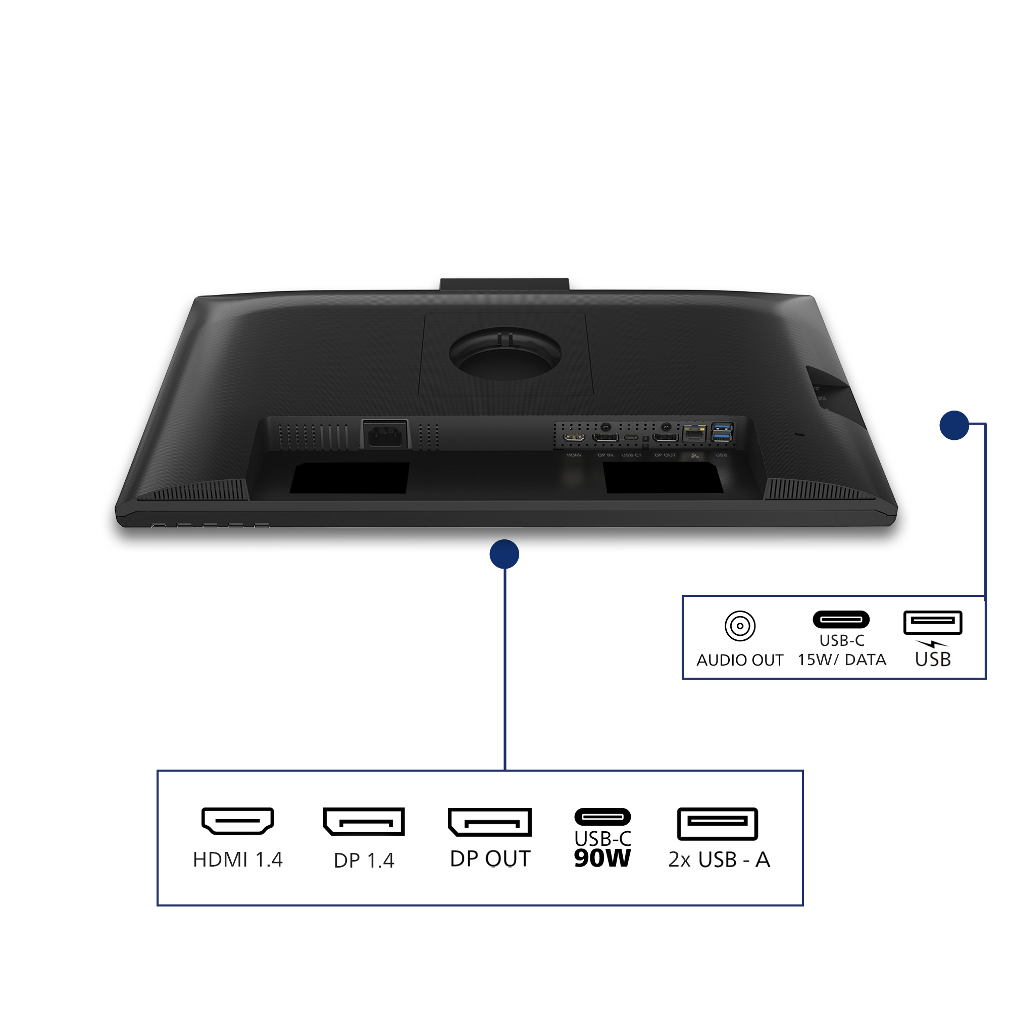 Philips 24B2U3301H/00 computer monitor 60.5 cm (23.8) 1920 x 1080 pixels