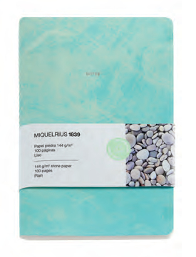 MIQUELRIUS Notizbuch Stone Paper gr�n - A5