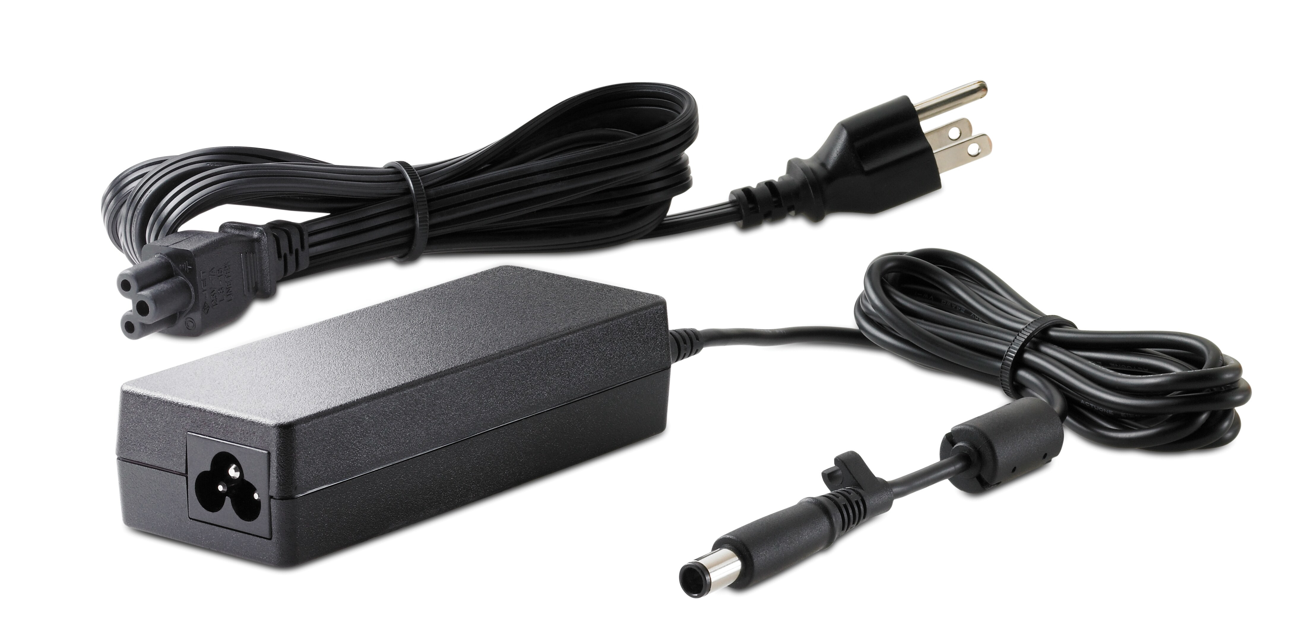 HP 65W Smart AC Adapter adaptador e inversor de corriente Interior Negro