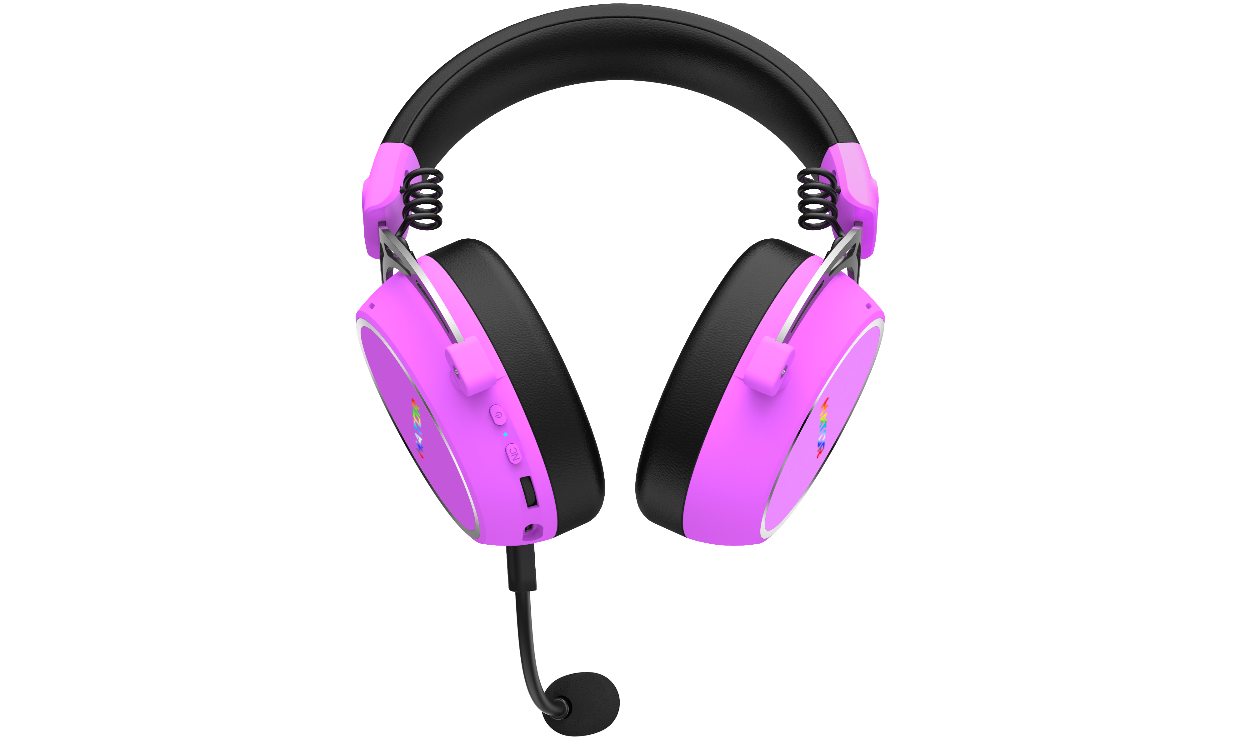 HATOR Hypergang 3 Wireless Casque Sans fil Arceau Jouer USB Type-C / USB Type-A Bluetooth Violet