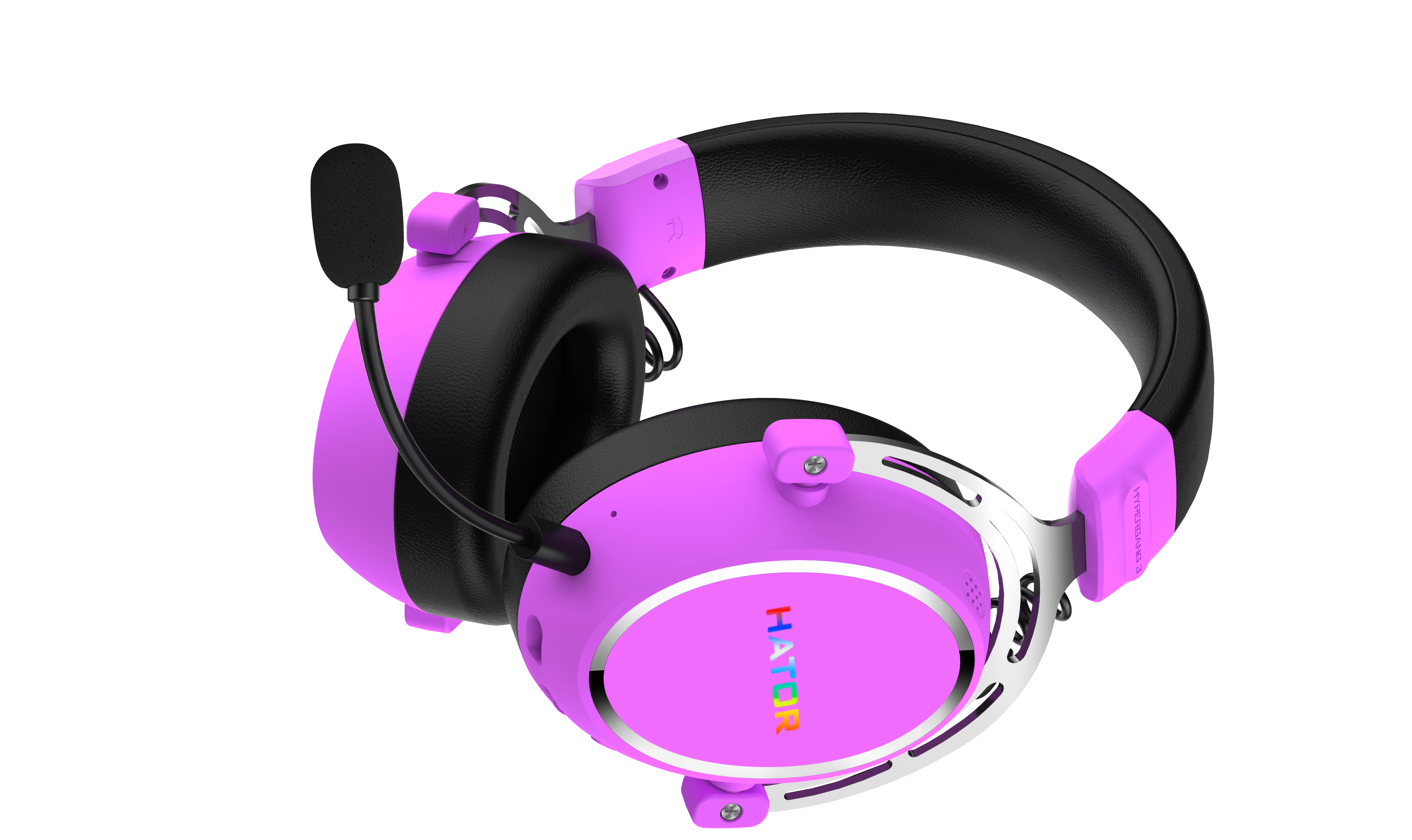 HATOR Hypergang 3 Wireless Casque Sans fil Arceau Jouer USB Type-C / USB Type-A Bluetooth Violet