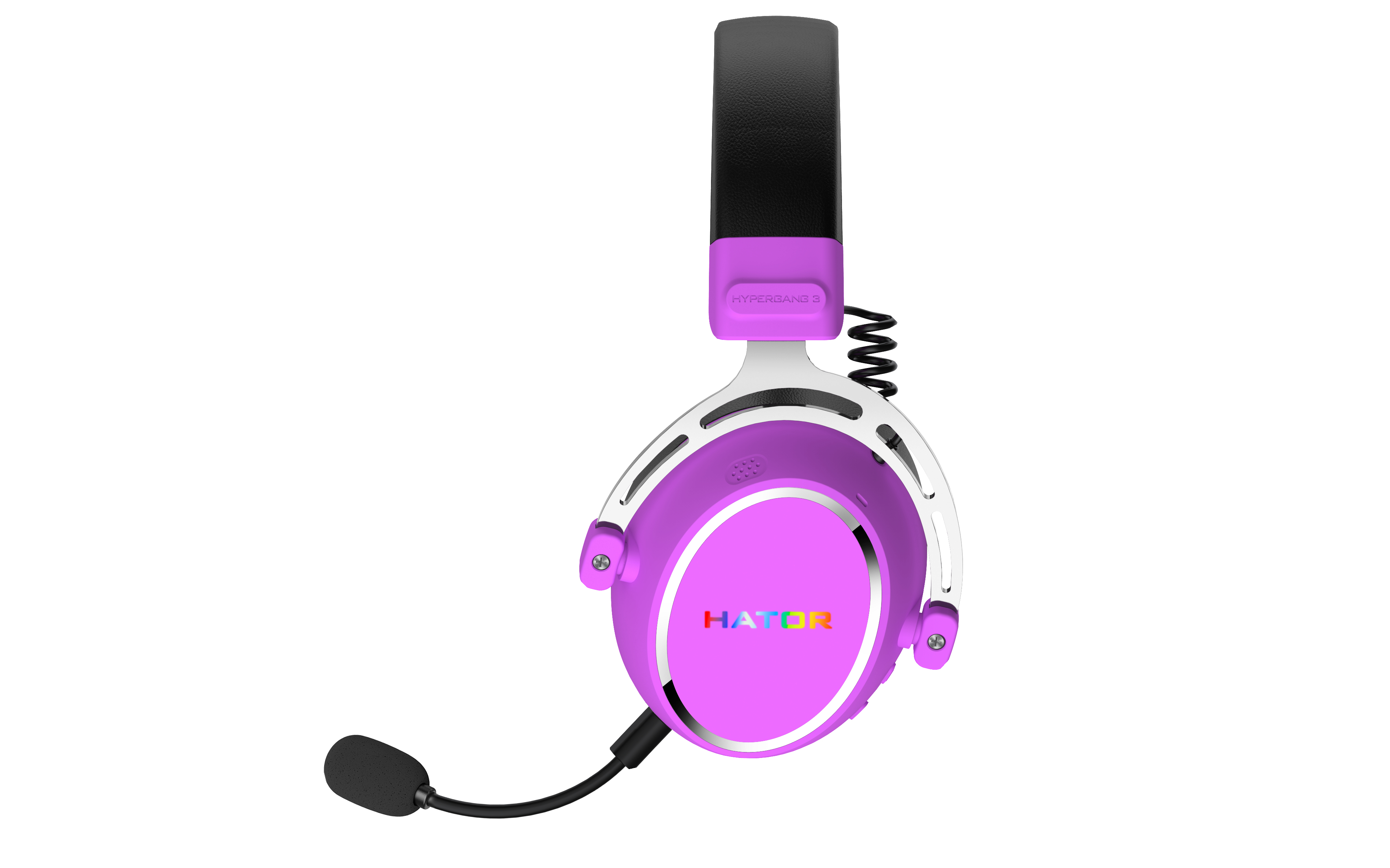 HATOR Hypergang 3 Wireless Casque Sans fil Arceau Jouer USB Type-C / USB Type-A Bluetooth Violet