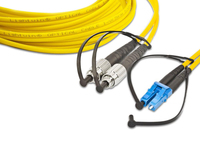 Lightwin High Quality Duplex LWL Patchkabel, SM, FC - LC