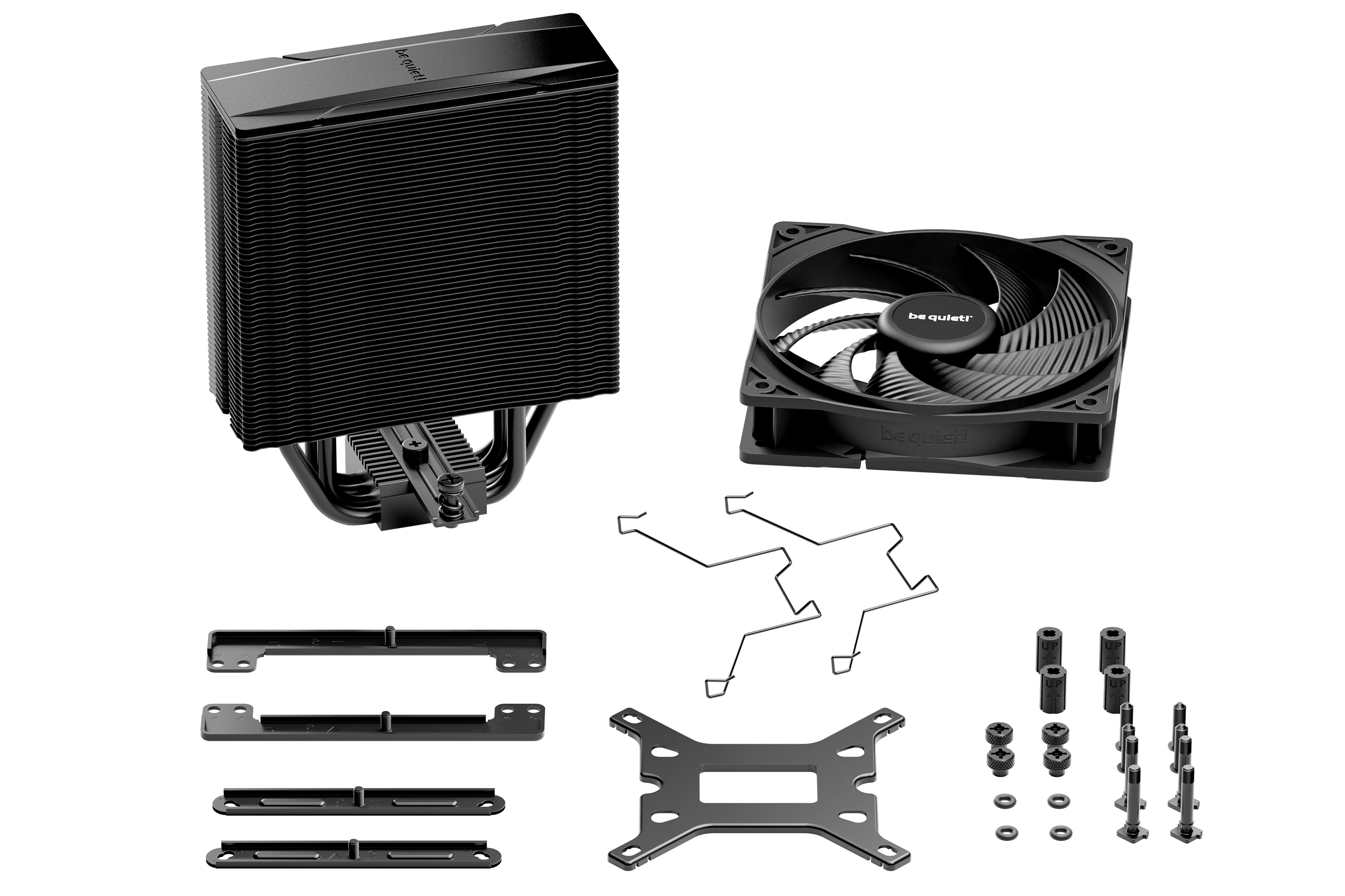 Be Quiet! Pure Rock 3 - Prozessor-Luftk�hler - (f�r: LGA1150, LGA1151, LGA1155, LGA1200, LGA1700, LGA1851, AM4, AM5)