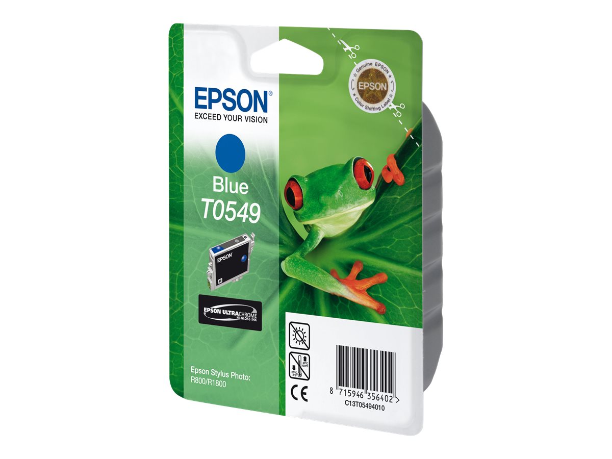 Epson Singlepack Blue T0549 Ultra Chrome Hi-Gloss