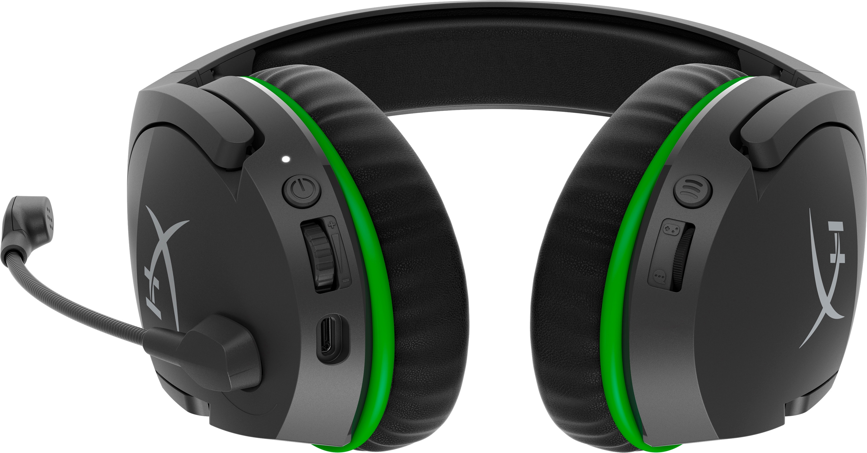 HyperX CloudX Plus core - Casque pour jeux sans fil (noir et blanc) - Xbox