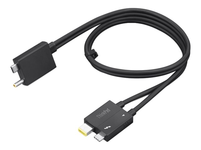 Lenovo 4X91K16970 Cavo Thunderbolt 0,7 m 40 Gbit/s Nero