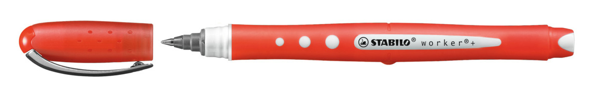 STABILO worker+ colorful Bol�grafo cil�ndrico Rojo 1 pieza(s)