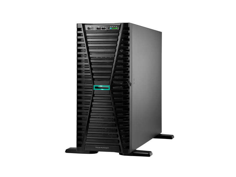 HPE ProLiant ML110 Gen11 Performance - Server - Tower - 4.5U - 1-Weg - 1 x Xeon Silver 4410Y / 2 GHz - RAM 32 GB - SATA/SAS/PCI Express - Hot-Swap 6.4 cm (2.5)