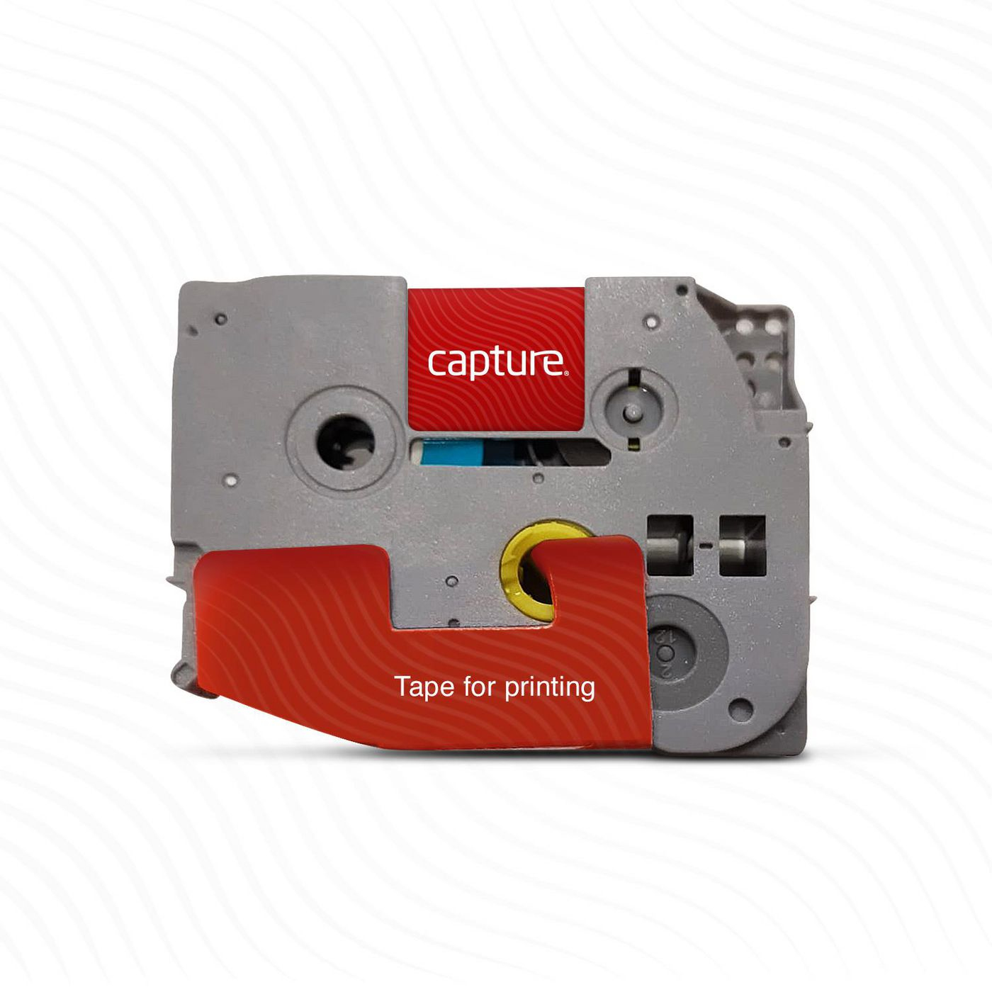 Capture 24mm x 8m Black on Red Tape - Kompatibel - Schwarz