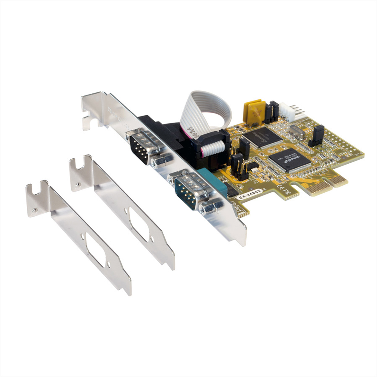 Exsys EX-44062 - Serieller Adapter - PCIe Low-Profile