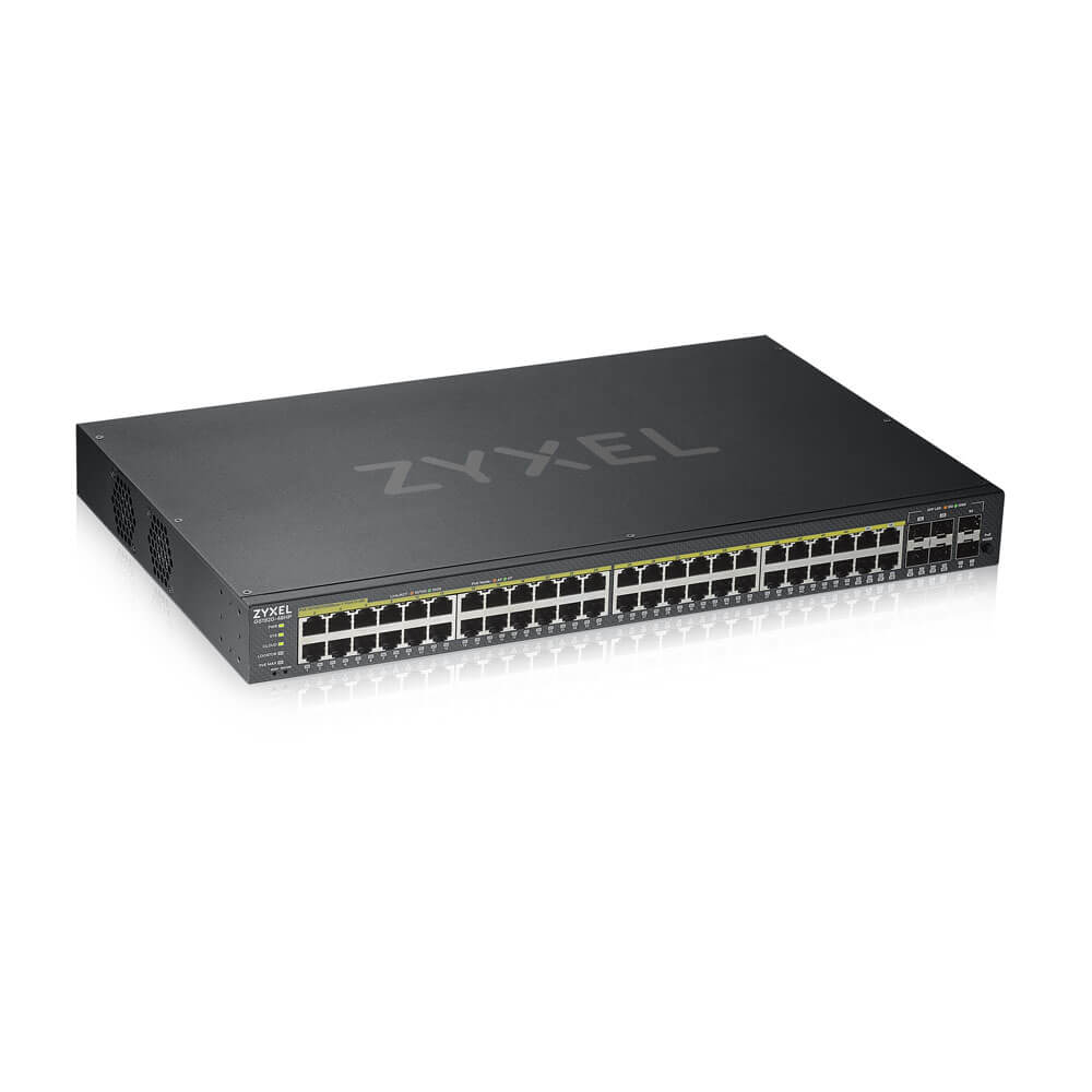 ZyXEL GS1920-48HPv2 - Switch - Smart - 48 x 10/100/1000 (PoE+)