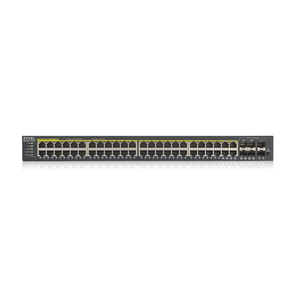 ZyXEL GS1920-48HPv2 - Switch - Smart - 48 x 10/100/1000 (PoE+)