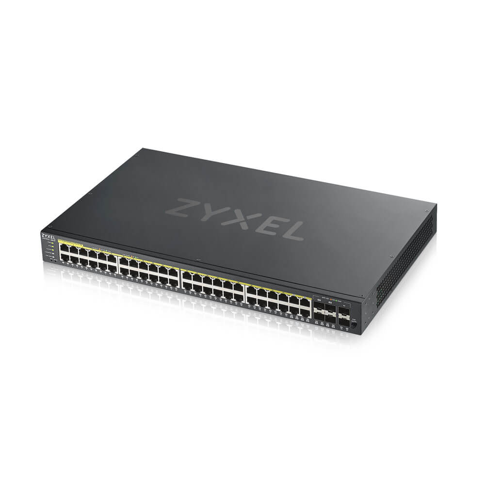 ZyXEL GS1920-48HPv2 - Switch - Smart - 48 x 10/100/1000 (PoE+)