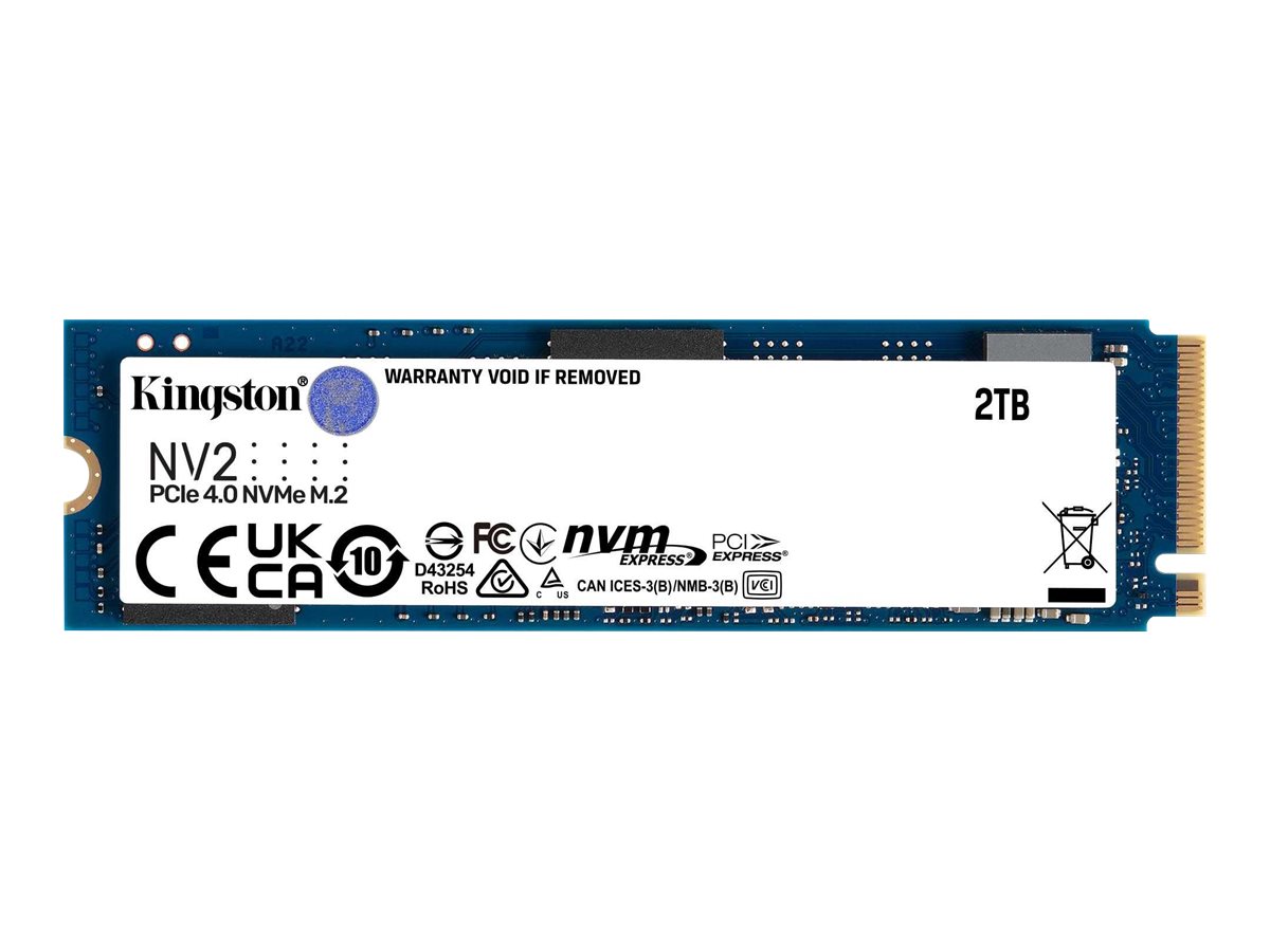 Kingston Technology NV2 2 TB M.2 PCI Express 4.0 NVMe