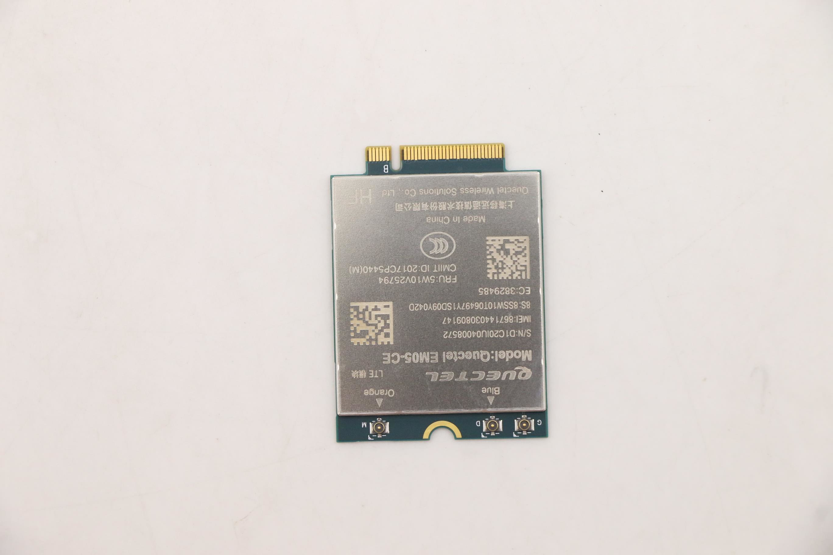 Lenovo Quectel EM05-CE - Drahtloses Mobilfunkmodem - 4G LTE - M.2 Card - f�r (WWAN upgradable)