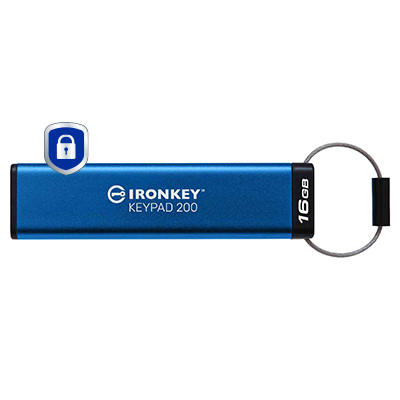 Kingston IronKey Keypad 200 - USB-Flash-Laufwerk