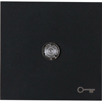 Heinrich Kopp Kopp HK07-Flaechenwippe m.Linse 490467006Farbe schwarz matt