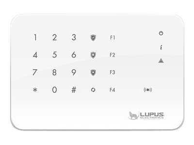 Lupus Electronics 12109 systme de scurit et de contrle daccs 868.6625 MHz Blanc