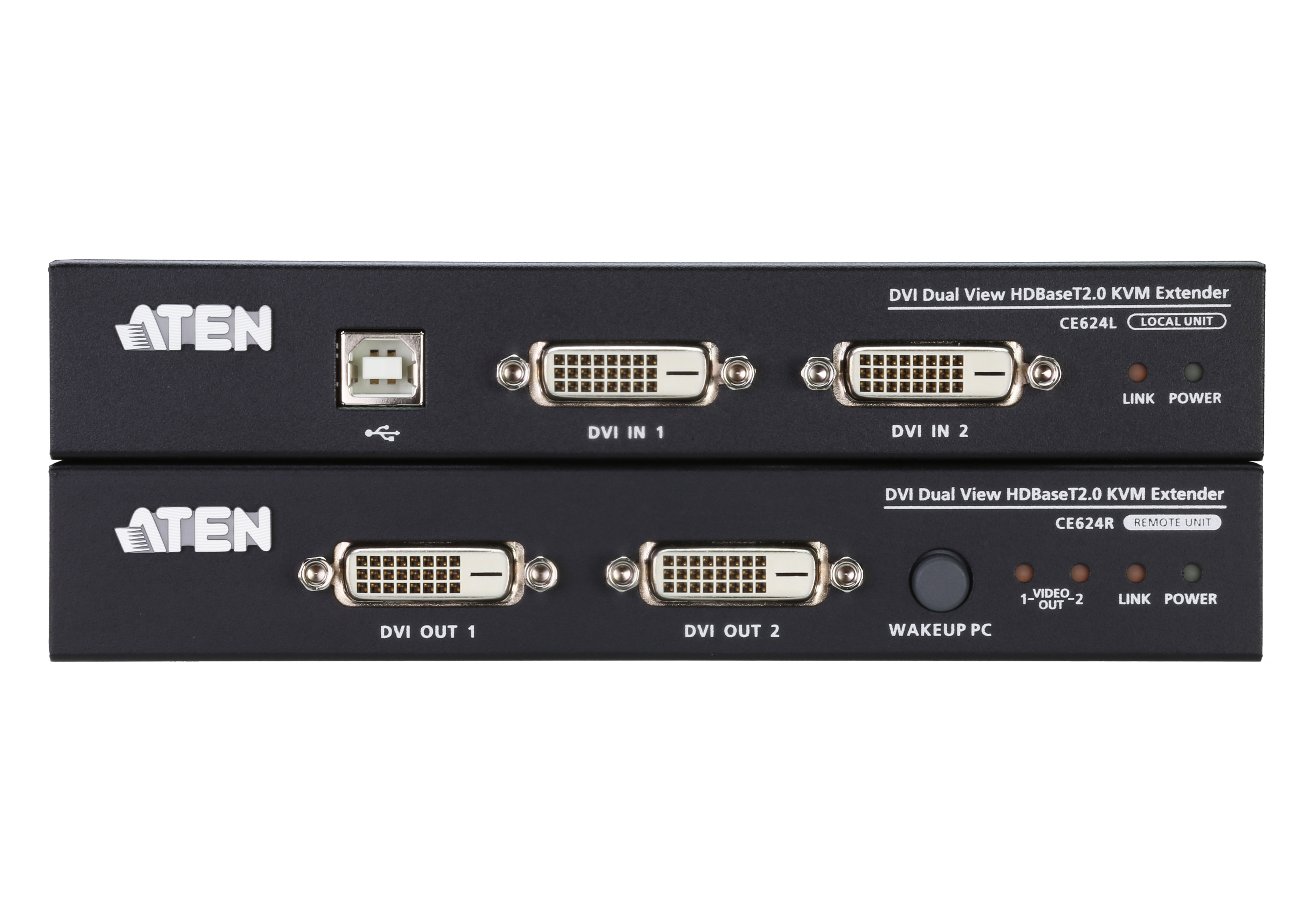 ATEN CE624 KVM extender Transmitter & receiver