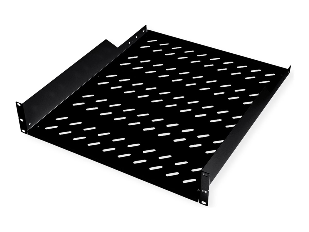 ROLINE Rack - Regal - Jet Black, RAL 9005 - 2U - 48.3 cm (19)