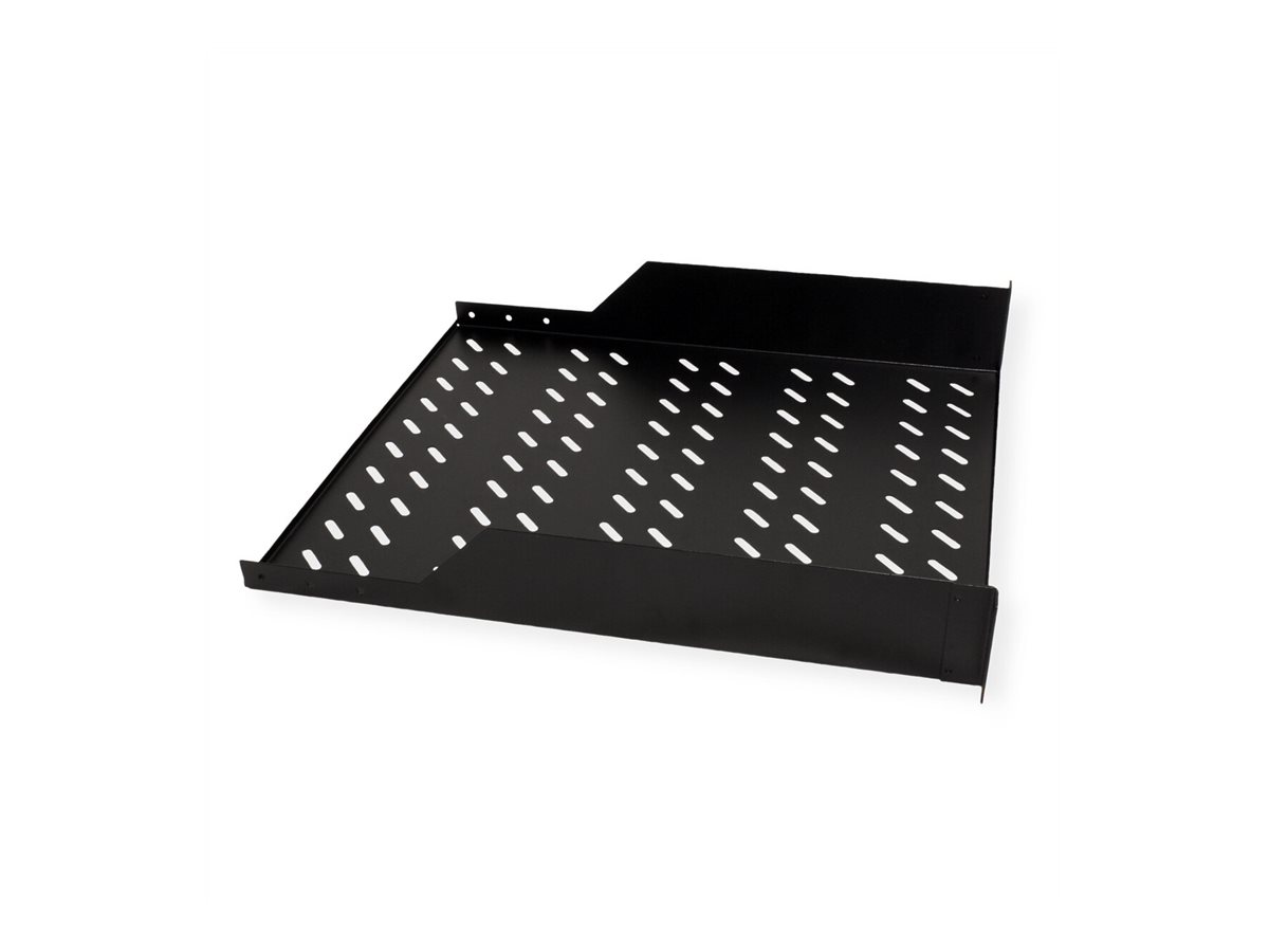 ROLINE Rack - Regal - Jet Black, RAL 9005 - 2U - 48.3 cm (19)