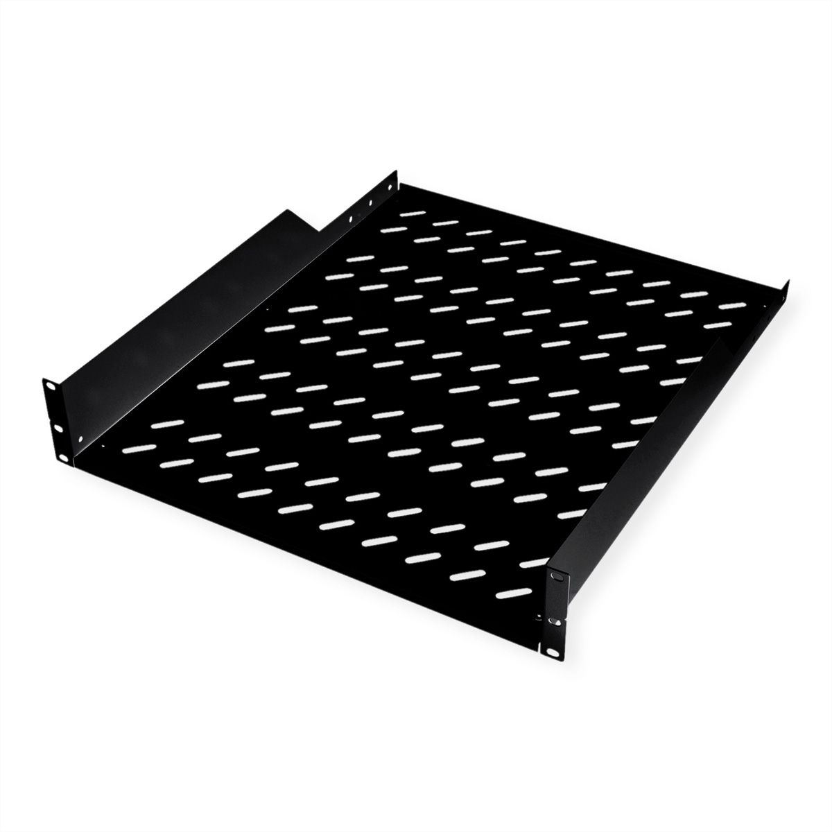 ROLINE Rack - Regal - Jet Black, RAL 9005 - 2U - 48.3 cm (19)