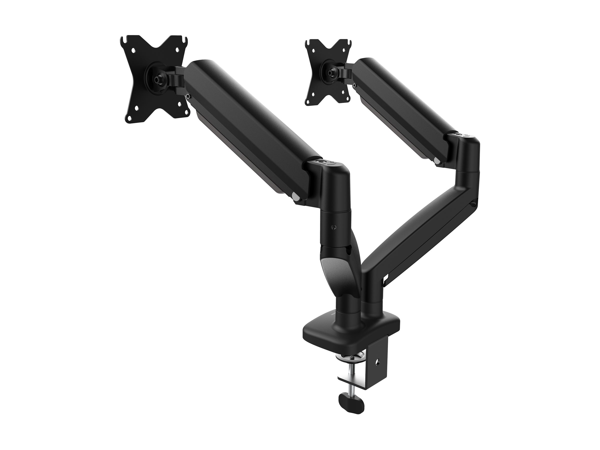j5create JTSA102 Ergonomic Dual Monitor Mount, Black