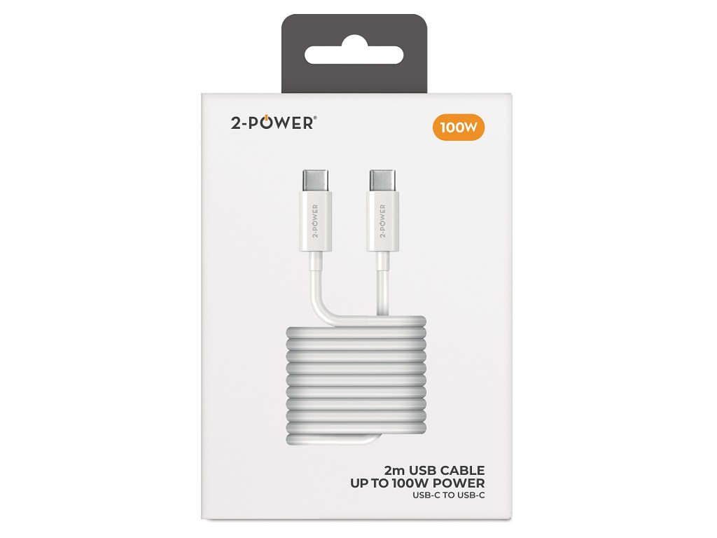 2-power 100W USB-C to Cable - Kabel - Digital/Daten