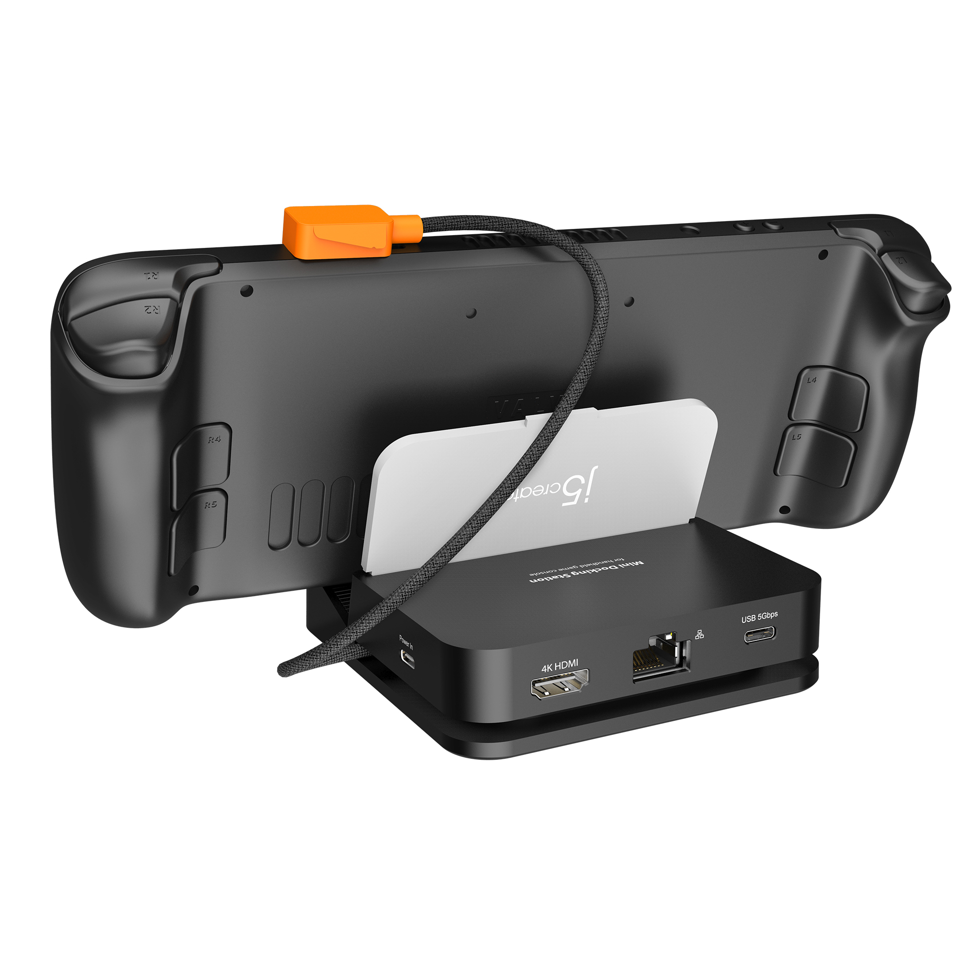 j5create Omni Side Dock pour Nintendo Switch 2 et Steam Deck