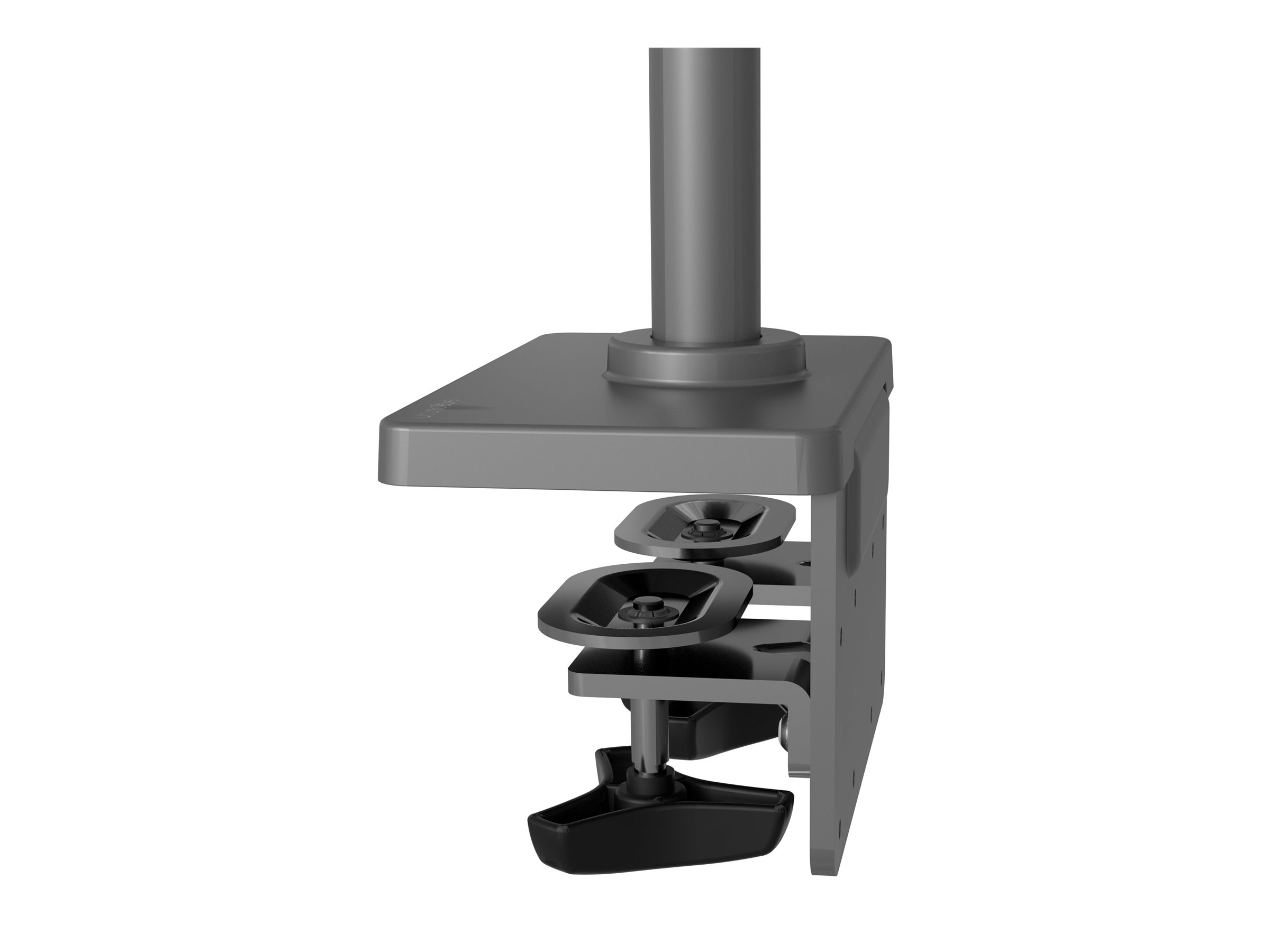 Ergotron LX Pro - Befestigungskit (Groe Basis, 12 Stange, Stangenring, 2 x 2-teilige Tischklemmen)