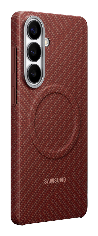 Samsung M2 Carbon Magnet Coralred mobile phone case 17 cm (6.7) Cover Red